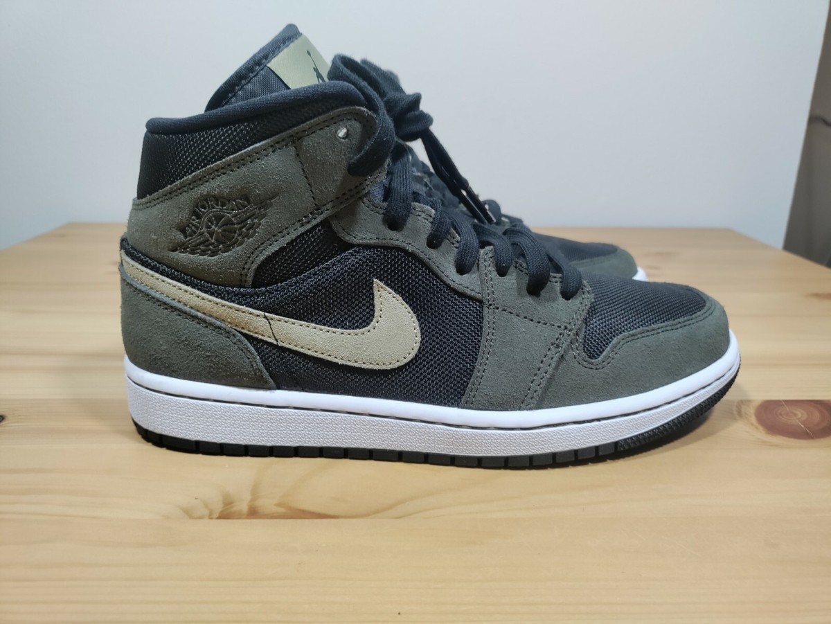 Air Jordan 1 Mid 'Military Olive' BQ6472-030 Women's Size 9