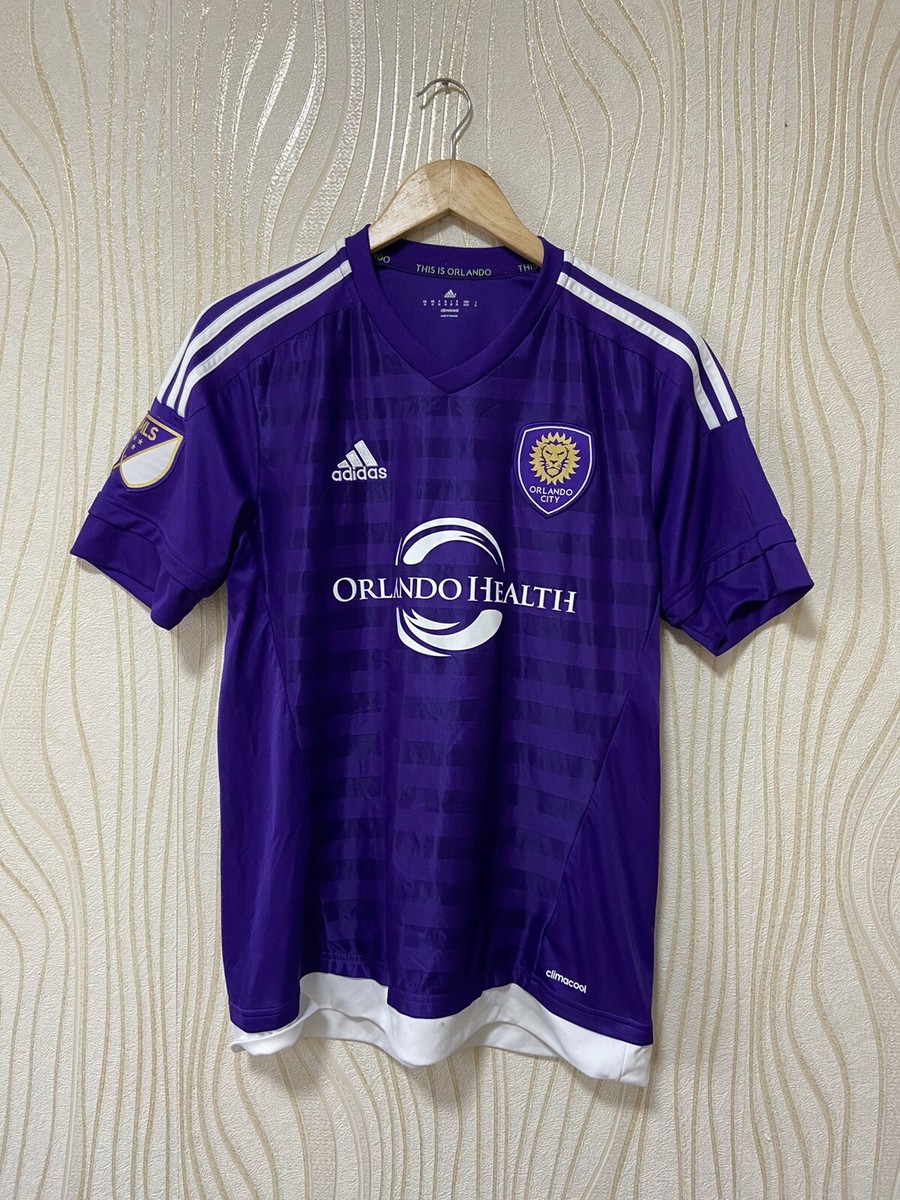 ORLANDO CITY 2015 2016 HOME FOOTBALL SHIRT SOCCER JERSEY ADIDAS