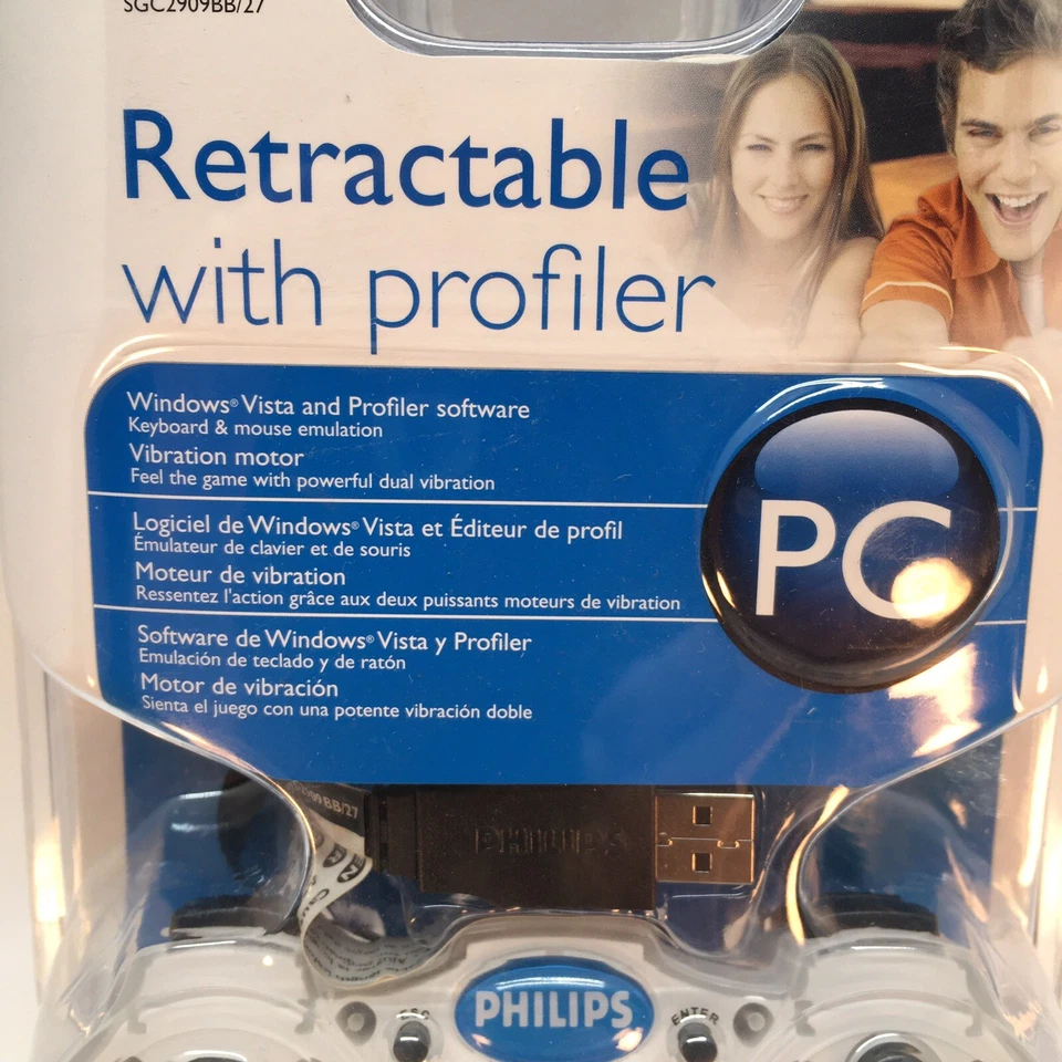 Philips Retractable With Profiler PC Controller*New Sealed* With Software! - Image 2 of 4