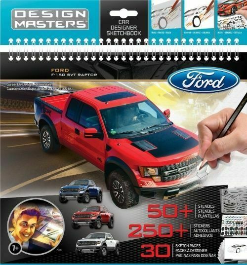 Wooky Design Masters Ford F-150 SVT Raptor Coloring Book ...