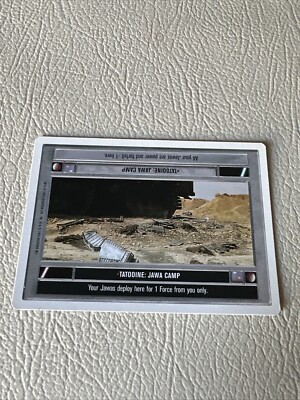 Star Wars CCG Tatooine: Jawa Camp Premiere WB White Decipher