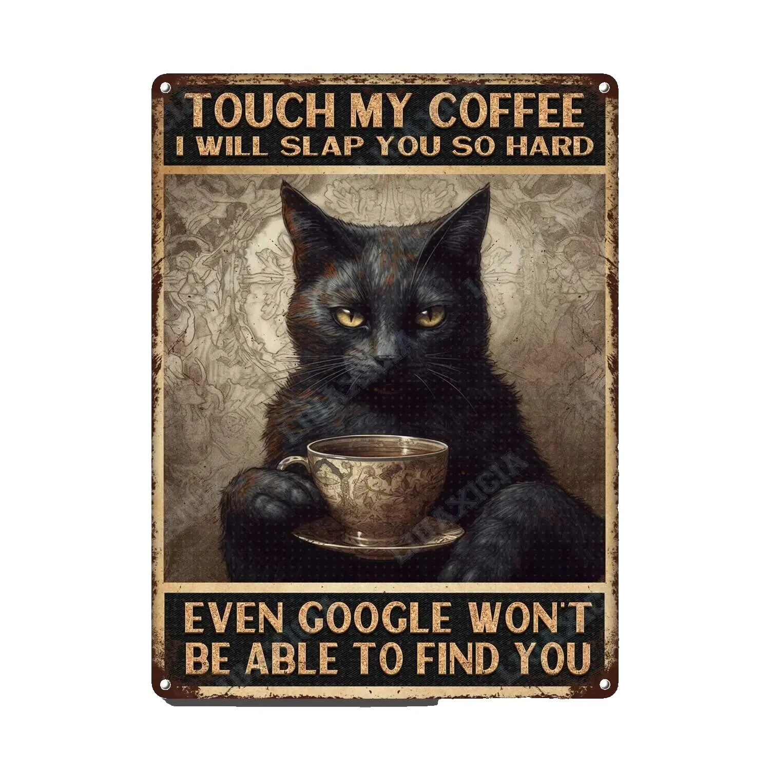 Ferro Preto Placas e Letreiros Decorativos para Casa