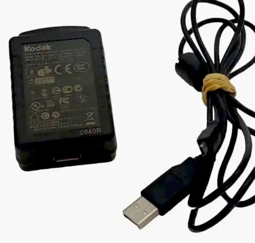 Genuine Kodak Power Adapter  Micro-U8 USB Digital Camera TESA5G1-0501200 Charger - Photo 1/12