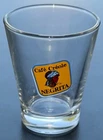 Rum Negrita Coffee Creole Advertising Glass Height 7cm Bistro Bar Vintage Rare