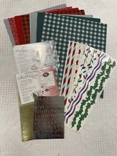 Creative Memories Holiday Paper, Sticker & ABCs Scrapbooking Lot