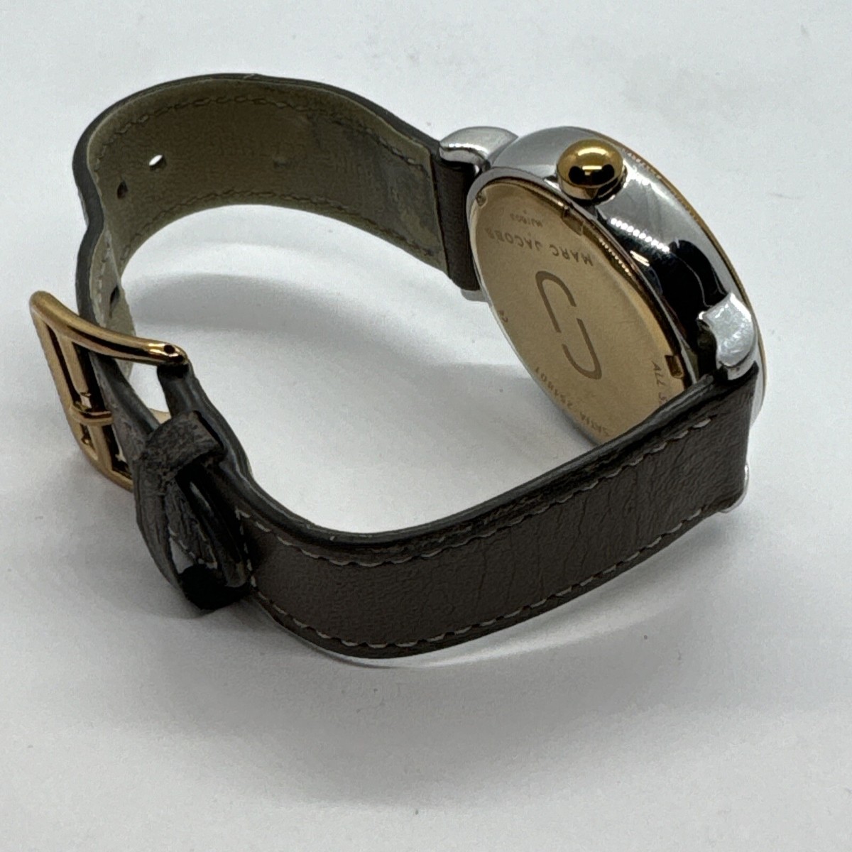 Marc Jacobs Riley MJI603 Women\'s Brown Leather Analog Dial Quartz Watch JNA248 Marc Jacobs Riley MJI603 Women main image 3