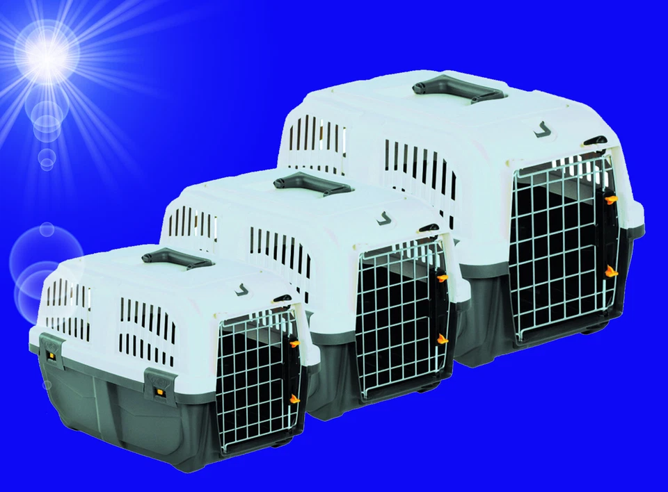 NOBBY 1A Hunde Katze 🐇🐶🐱 TIER TRANSPORTBOX Flugbox Reise Autotransportbox Kennel