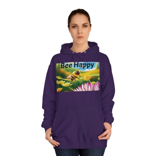 Belmont Designs graphic unisex college hoodie inspirational bee pun gift for him - 第 50/69 張圖片