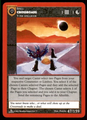 2021 MetaZoo Cryptid Nation Base Crossroads 1st Edition #47/159 - QTY