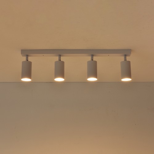 LED 4-flammig Deckenleuchte schwernkbar | Deckenspots mattweiß - Bild 5 von 9