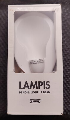 TWO Vintage 1990's IKEA LAMPIS Illusion WallLamp Lamp Halogen New
