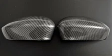 CARBON FIBRE WING MIRROR COVERS FITS FIAT 500 ABARTH 500 500E SPORT COMPETZIONE