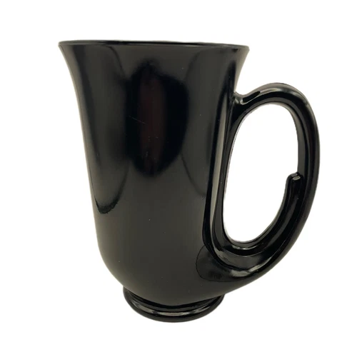 Vintage Tiara Indiana Glass Horn Mug Beer Tankard - Father's Day