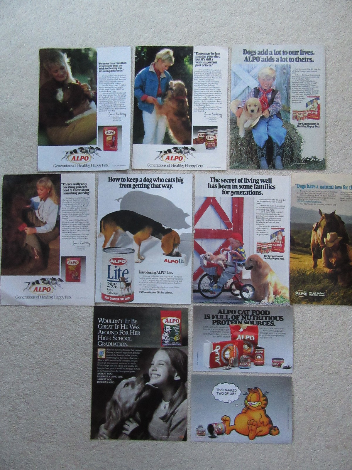 ALPO Dog Food, How To Keep A Dog Who Eats Big From Getting That Way, 1990's Ad
