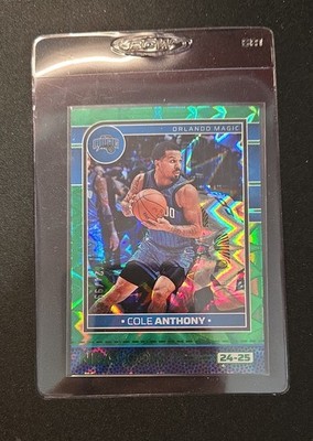 2024-25 Panini Nba Hoops - Cole Anthony #178 Green Explosion /99