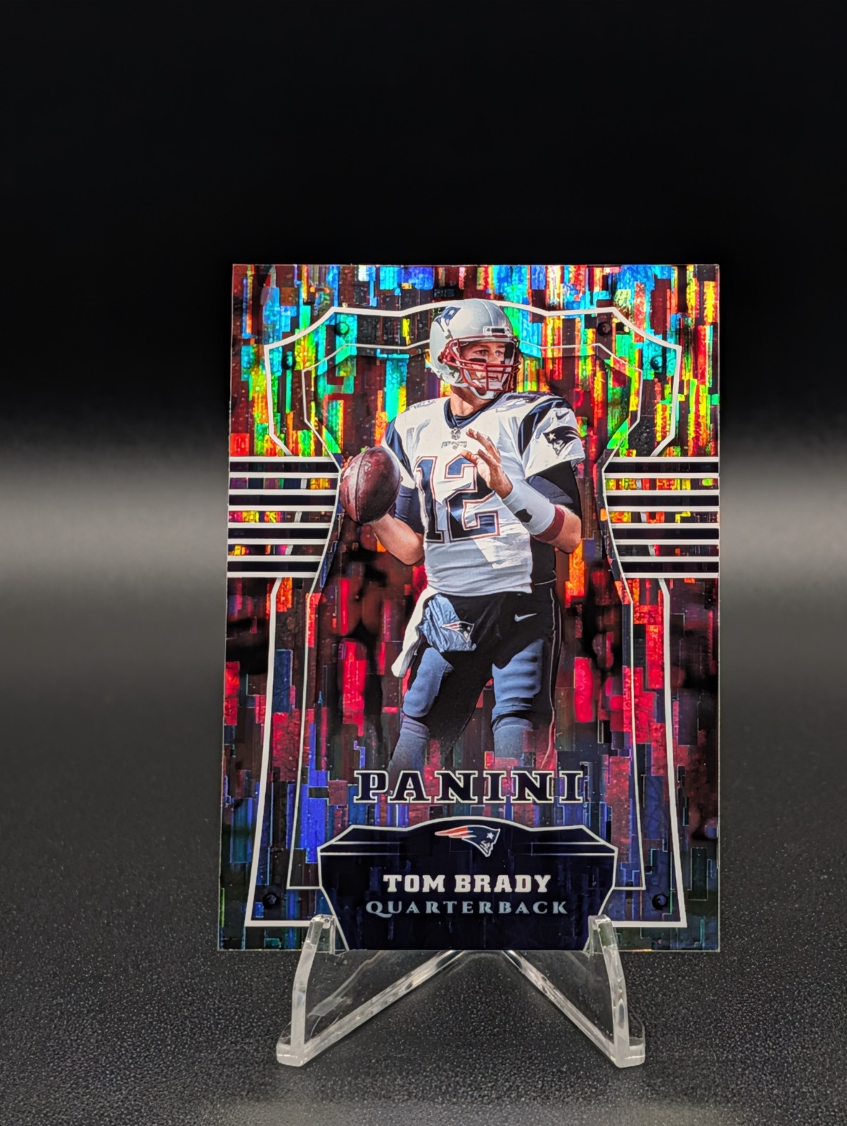 2017 Panini Football Tom Brady #66 Base Chainmail Armour Parallel Patriots