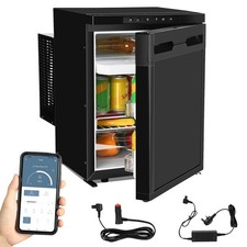 40L 12V 24V Compressor Fridge Freezer Bluetooth App Control Campervan Caravan RV