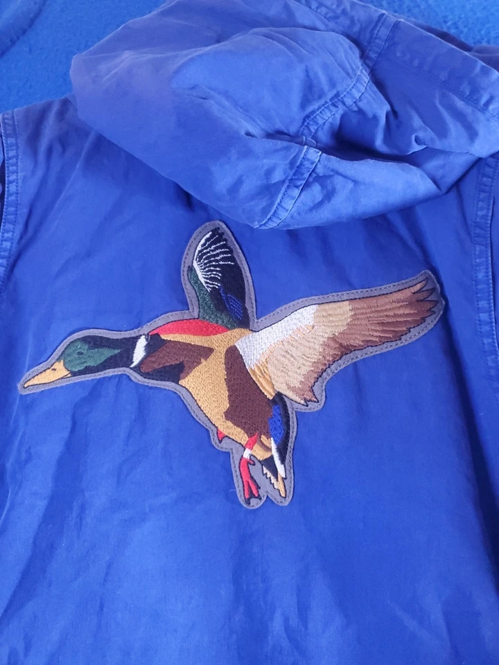 Chaqueta de Campo Prps Azul Cobalto Militar Carga Bolsillo Para Hombre Talla Grande Foto 4 de 4