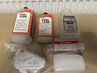 Rc Model Plane Aeroplane Fuel Tanks Lot