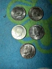 Kennedy Halves 1965 Circulated Lot of 5