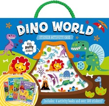 Dino World Sticker Activity Case (Box Sets),Ideas, Make Believe