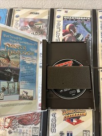 Sega Saturn Video Games Bundle Lot 9 Games All Complete!!