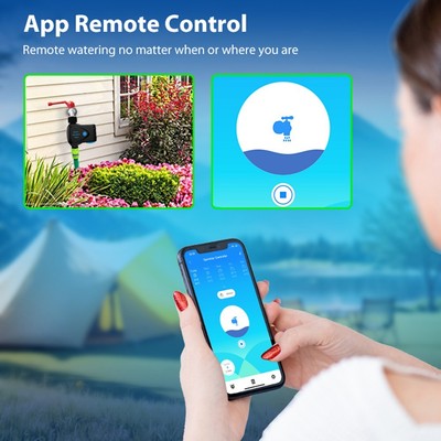 For  WIFI Sprinkler Timer With Water Meter Efficient Irrigation Control!