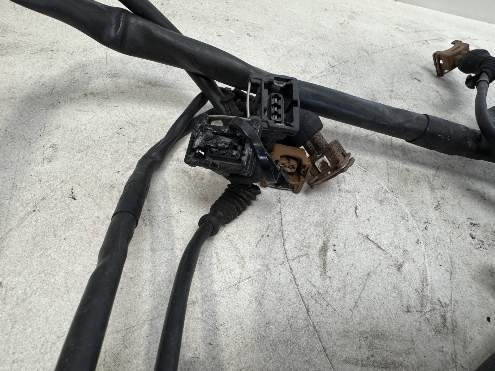 1999 FERRARI F355 CONVERTIBLE OEM U.S. LHD ENGINE HARNESS F129C MOTOR WIRING