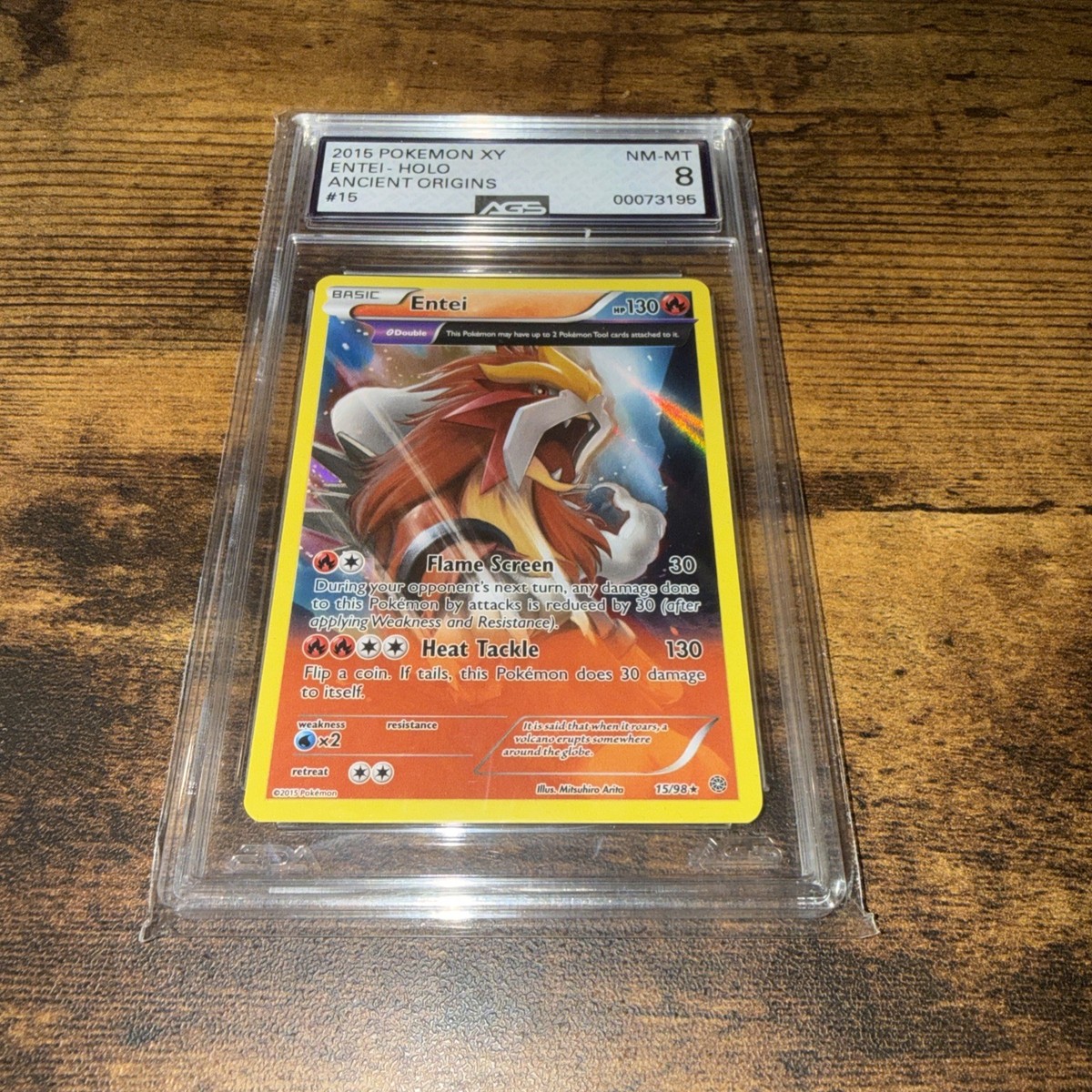 Entei 15/98 XY - Ancient Origins Holo for sale online | eBay