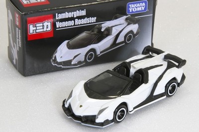 Takara Tomy Tomica Lamborghini Veneno Roadster White Asia Limited