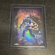 2025 Topps Chrome All Chrome Refractor #ACT-23 Kerby Joseph Detroit Lions