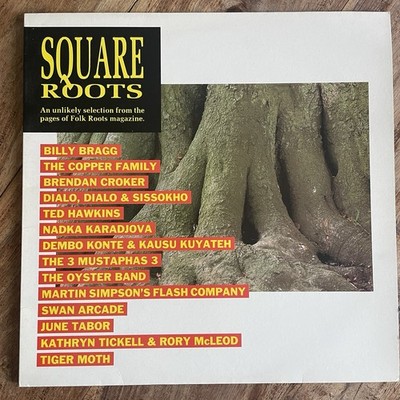 SQUARE ROOTS - FOLK ROOTS MAGAZINE  EX+/NEAR MINT VINYL LP  / FIRST PRESSING