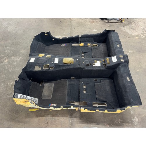 BMW E64 M6 2007-2010 convertible juego de alfombras de piso de fábrica negro antracita OEM - Imagen 3 de 6