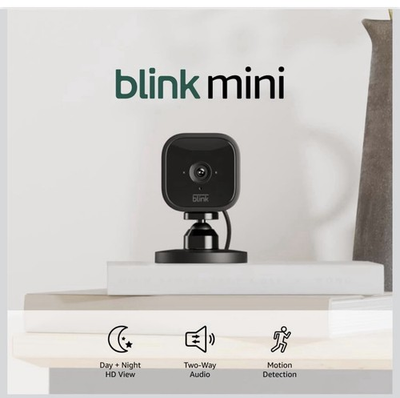 #ad Blink Mini Indoor 1080p Wireless Security Camera Black NEW SEALED $19.00