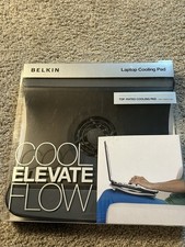 Belkin F5L001 Laptop Cooling Pad Black USB-Powered Portable 1 Fan Universal