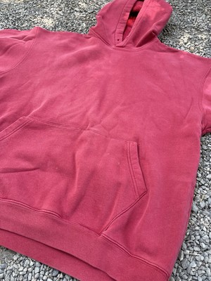 Vintage Sun Faded Red Sweatshirt Hoodie Rockabilly After Hood USA