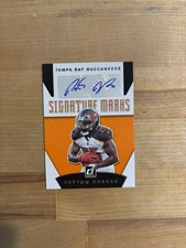2019 Donruss Signature Marks Autographs Peyton Barber Auto Tampa Bay Buccaneers