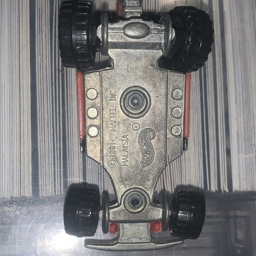 Hot Wheels Formula 1 Diecast Car Black Red Silver 1991 Bort Simpson - 第 4/4 張圖片