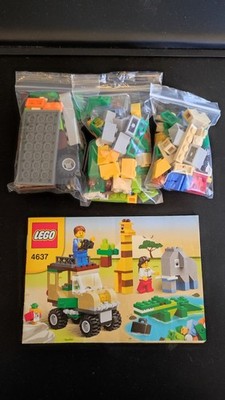 LEGO Bricks And More: Safari Building Set (4637) | Nur 2 Teile Fehlen! | Mit Ba