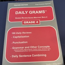 Daily Grams : Grade 4 by Wanda C. Phillips (T...