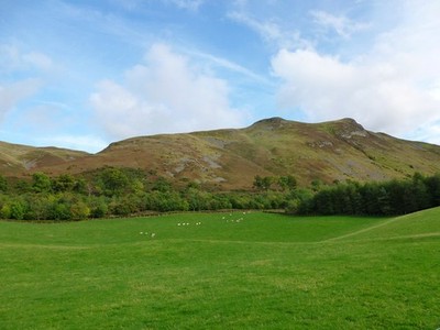 Photo A3 East Craigs from St. Mungo's Farm Glen Eagles The steep hillsid c2017