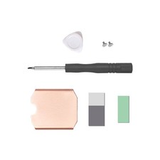 Copper Heat Sink Solid State Disk Radiator Rust-Proof for Steam Deck M.2 2230 A