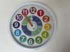 MND Multi Colour Clock For Children Learning To Tell The Time