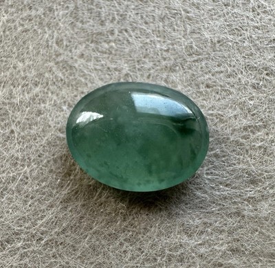 NATURAL BURMESE GRADE Highly Translucent GREEN  COLOR JADEITE JADE, 3.8cts