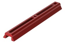 210mm Red Telescope Dovetail Mounting Plate Aluminum for Guide Scope Finder Ring