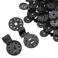 52 Pcs Shade Cloth Clips, Small Plastic Lock Grip Sun Shade Fixing Clip for O...
