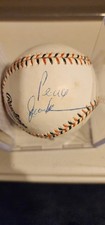 REVERAND JESSE JACKSON SIGNED 07 AS Baseball PSA/DNA COA Civil Rights Activist