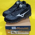 New In Box Mizuno Mens 11.5 Black 9 Spike Classic G4 Mid Baseball Cleats, Shoes