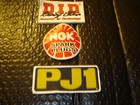 SET OF 3 SUPERBIKE RUBBER JACKET PATCHES / Free shipping — photo 1