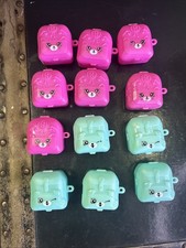 Lot Of 12 Shopkins World Vacation Empty Backpacks Storage Box- VGUC